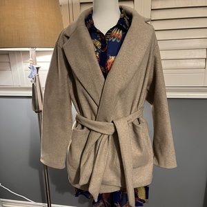 Zara size L spring/fall wrap jacket